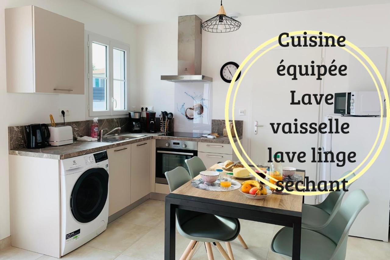 Le Mousse Maison Avec Piscine/Parking/Wifi/Plages 5Kms Les Mathes Dış mekan fotoğraf