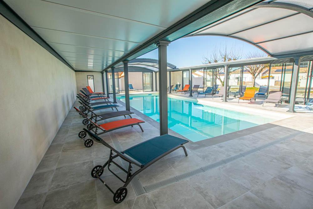 Le Mousse Maison Avec Piscine/Parking/Wifi/Plages 5Kms Les Mathes Dış mekan fotoğraf